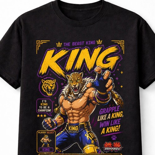 King tekken wrestling - tekken, gaming