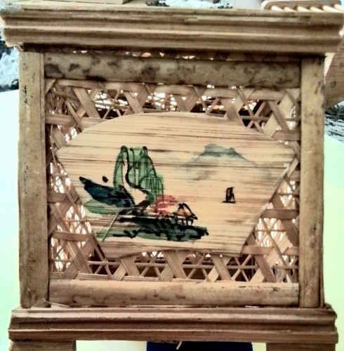 Vintage chinese marquetry - vintage,