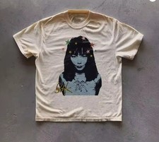 Women's Bjork White T-shirt Printed XS-XXXL UK Sizes