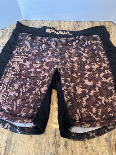 Y2k sprawl fight shorts - y2k,