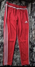 Adidas Joggers Mens  Size M RED