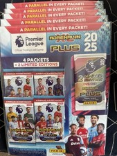 Panini Adrenalyn XL PLUS Premier League 2025 !! 5 Multipacks New Sealed 
