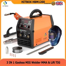 140Amp MIG Welder Gasless 240V