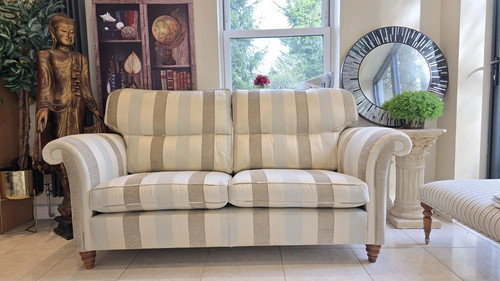 Duresta sofa and footstool - sofa,