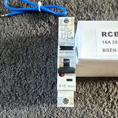 Lewden consumer unit rcbo 16a - consumer,