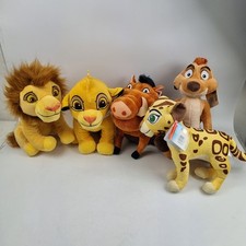 Disney The Lion King Plush Bundle – 5x Soft Toys (BNWT, With Tags)