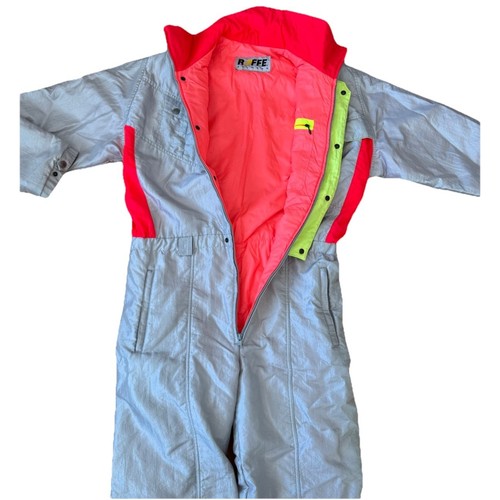 1980s roffe ski suit one - ski,
