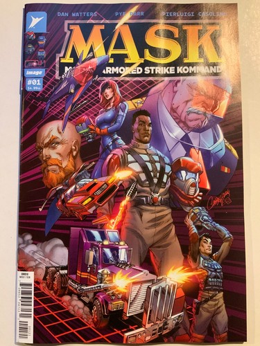 Image comics mask cover - comics,