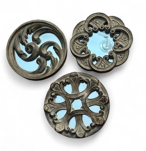 Vintage round framed mirrors - vintage,,