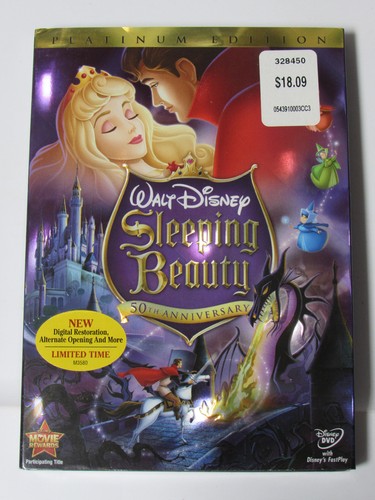 Sleeping beauty dvd - sleeping, 2