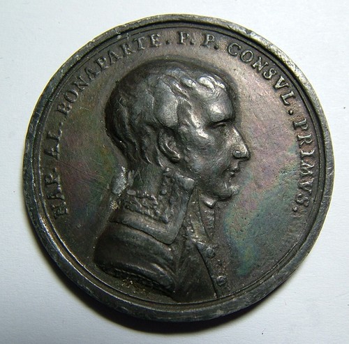 1802 napoleon medal - medal, peace