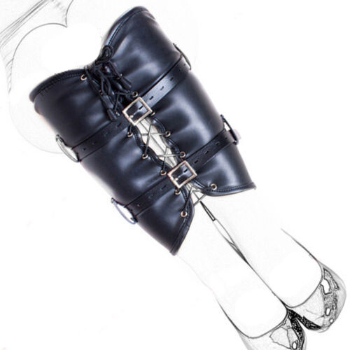 Leather arm calf leg binder - leather,
