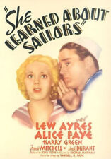 She Learned About Sailors DVD - Alice Faye dir. Marshall Vintage Comedy 1934