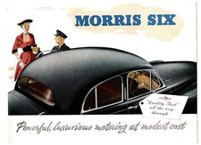 Morris Six Car Brochure