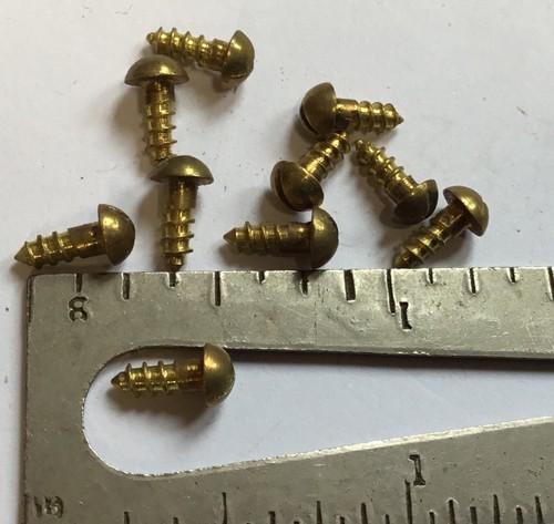 Brass round head - 2,