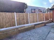 WOODEN FENCE PANEL     6x1 6x2