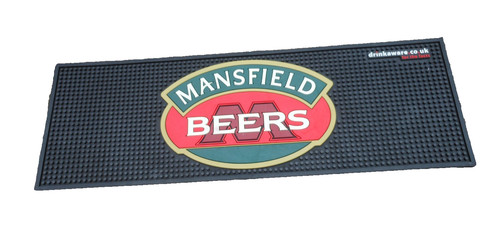Mansfield beers rubber bar