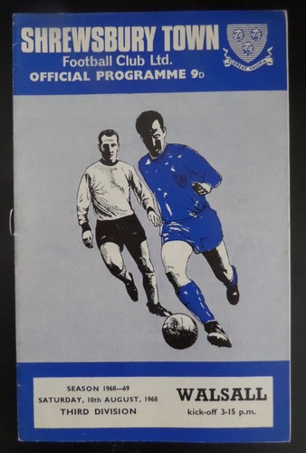 Shrewsbury town walsall - town,