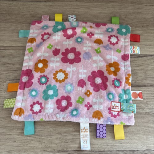Bright starts taggies - taggies, pink