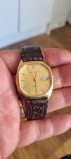Girard Perregaux Gyromatic Octagonal Gold Dial Cal 441-298 Automatic 36.000 bph