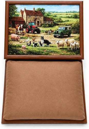 Farm laptray animals lovers - farm, tv