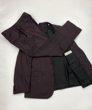 Men's Light Burgundy & Black