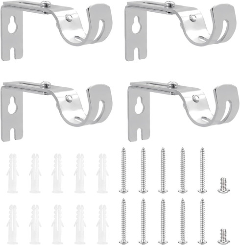 Pcs curtain pole - pcs, brackets