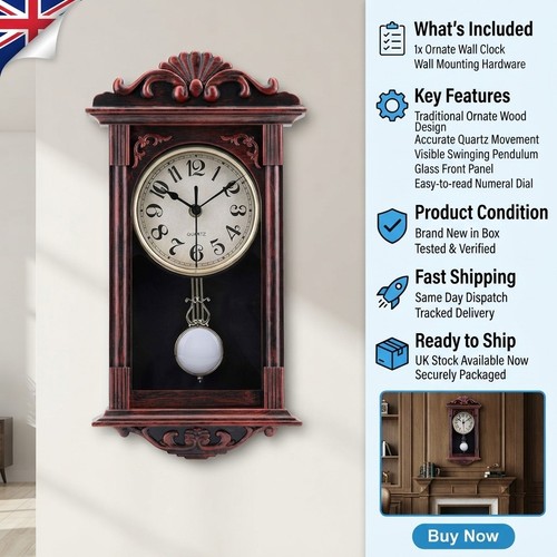 Stylish retro quartz clock - stylish,
