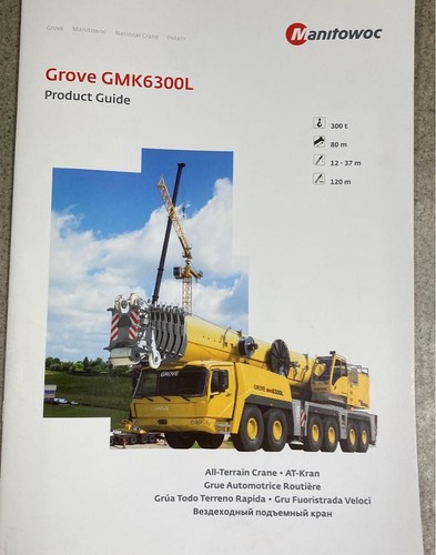 Grove gmk6300l crane - gmk6300l, guide
