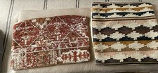 2 X Rustic / Aztec / range Style Cotton Cushion Covers