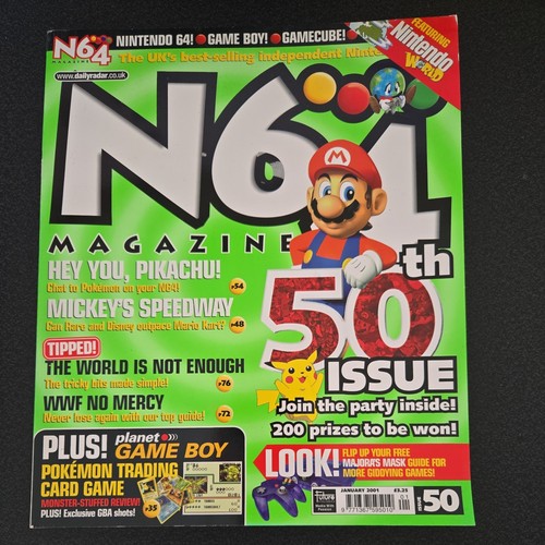 N64 magazine 50th issue - -,