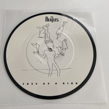 The Beatles Free As A Bird / Christmas Time 7" inch Picture Disc 1995