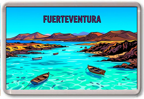 Fridge magnet fuerteventura - fridge,