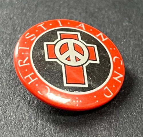 Cnd christian campaign pin - christian,