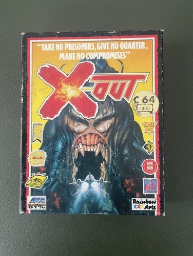 Commodore c64 x out - c64,