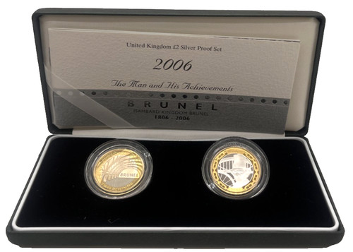 2006 silver proof - proof, isambard