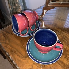 3 x DENBY Harlequin Breakfast