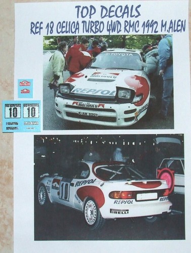 Toyota celica turbo - celica, rallye