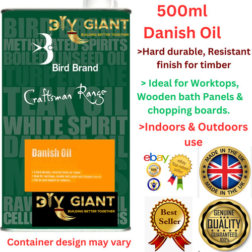 Bird brand danish oil - brand, timber
