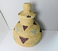 Handcrafted Woven Lidded