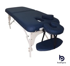 BodyPro Deluxe Portable Massage Table In Navy