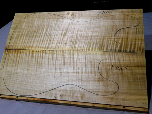 Flame maple drop top - flame,