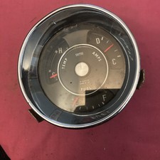 SMITHS FUEL TEMP AMPS GAUGE CLASSIC TRIUMPH 2000 2500. Used And Untested.