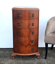 Art Deco Flame Mahogany Pillar