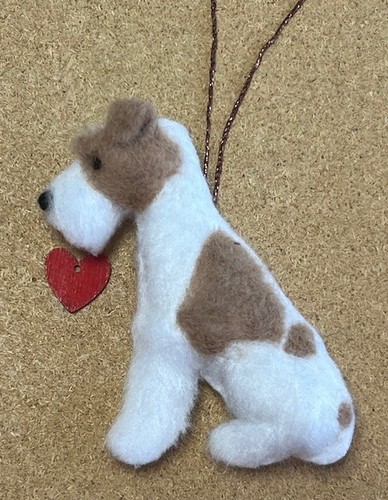 Wire fox terrier with - wire,