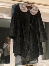 Vintage astrakhan fur - vintage,