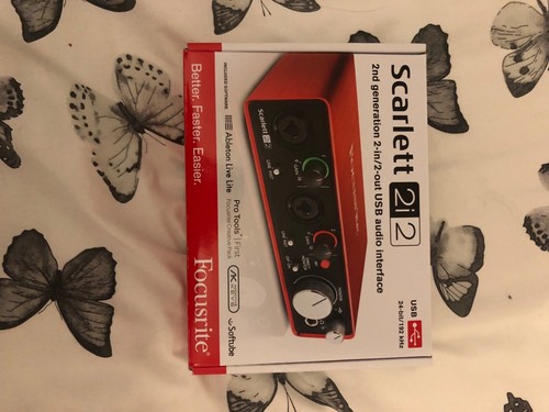 Focusrite scarlett 2i2 2nd gen - scarlett,
