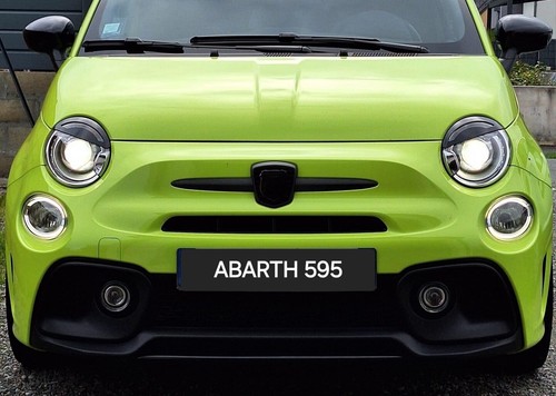 Fits abarth 500 - abarth, black