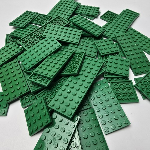 Lego green plates flat bricks - lego,