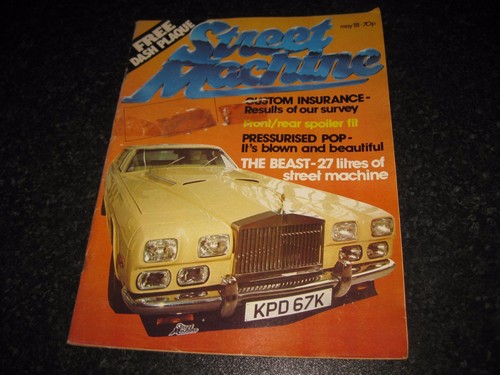 Street machine triumph - machine,